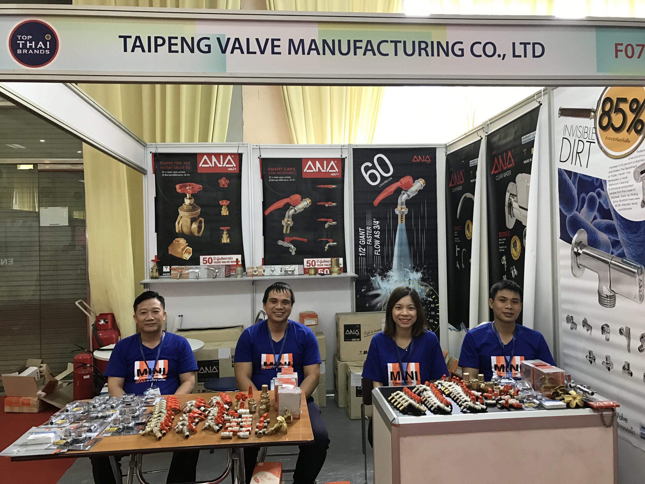 Mục 3 Công ty Vân Giang tham gia triển lãm thương hiệu hàng đầu Thái Lan